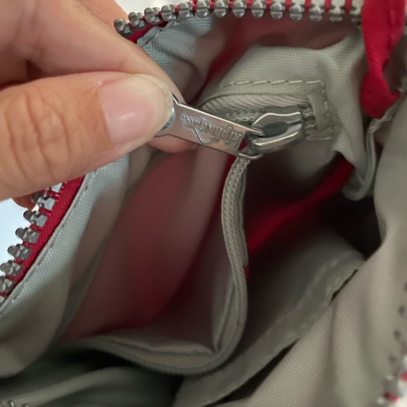Kipling Red Travel Pouch - Picture 2 of 4
